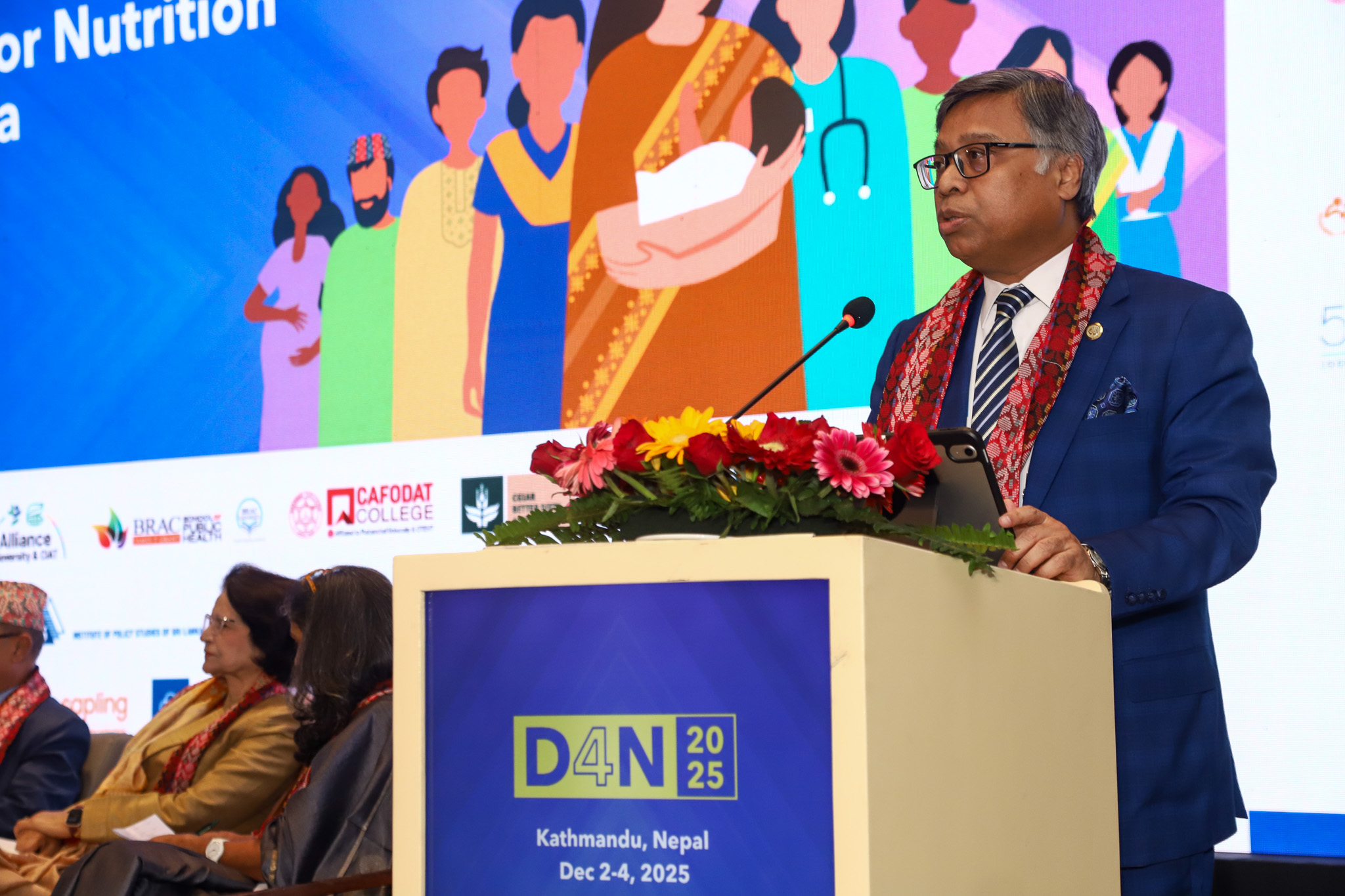 Ambassador Md. Golam Sarwar, Secretary General of SAARC, Attends Delivering for Nutrition 2025 Conference in Kathmandu