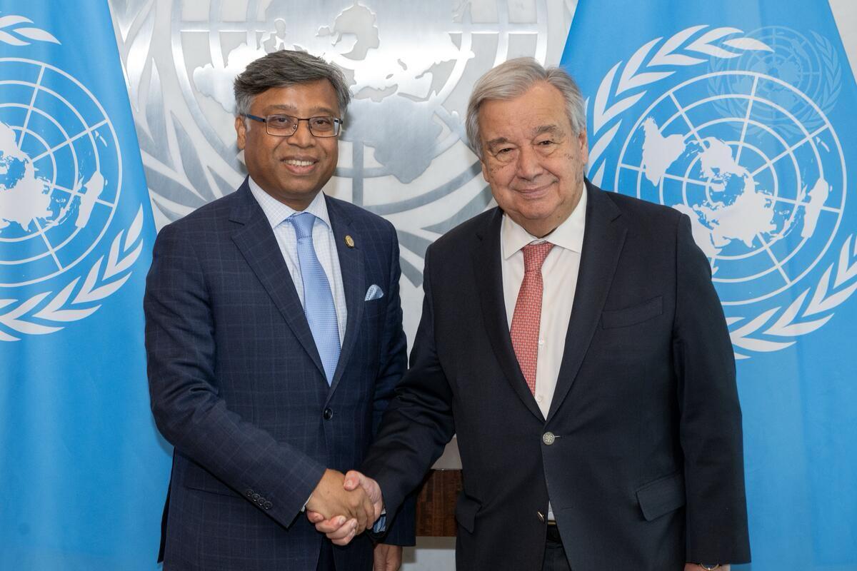 SAARC Secretary General pays a courtesy call on UN Secretary General
