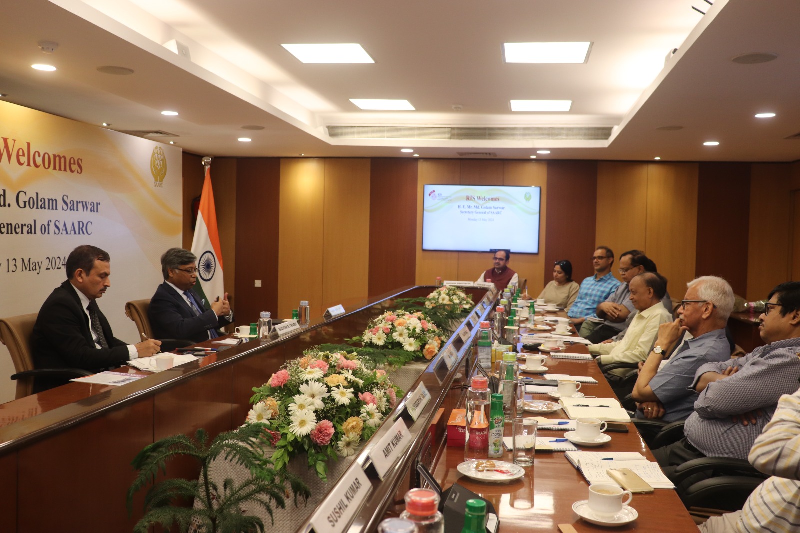 Secretary General's Interactions with think-tanks in New Delhi